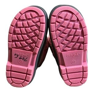 Cat & Jack pink waterproof kids boots